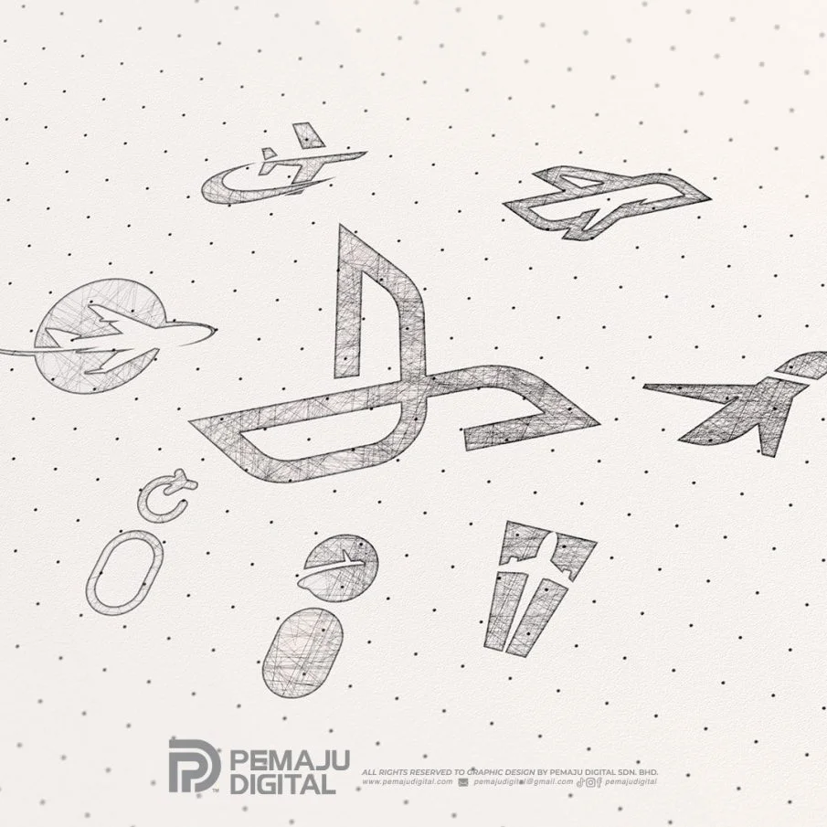 Creative Logo Design by Pemaju Digital