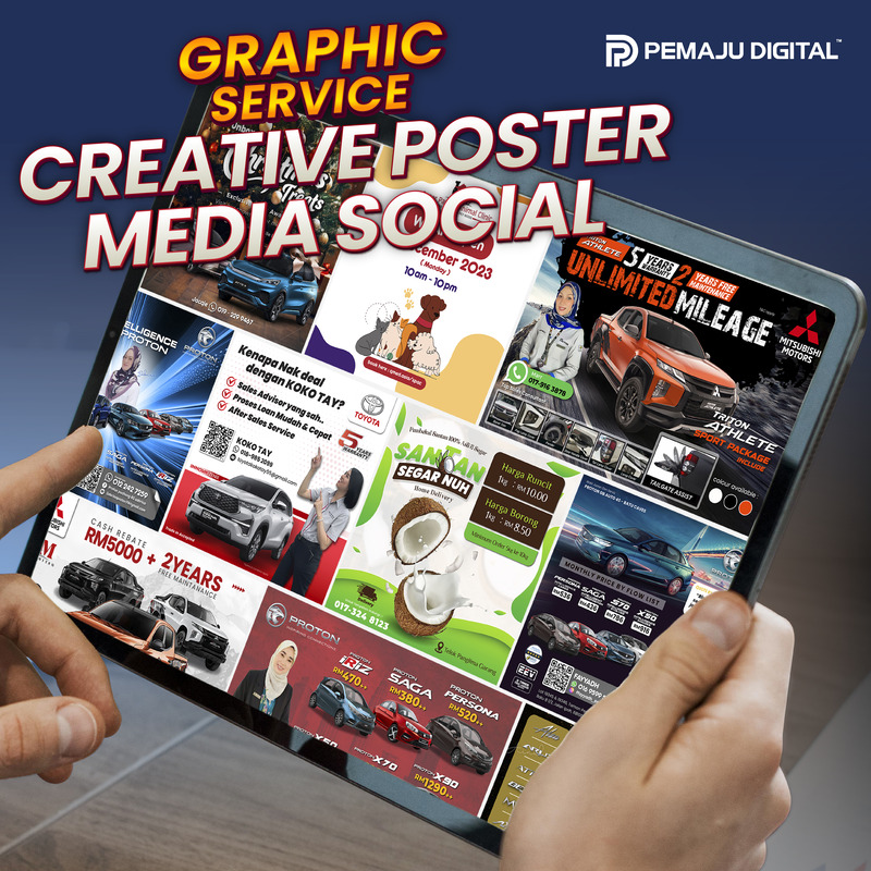 Graphic Design & Branding - Creative Poster Social Media