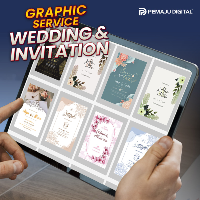 Graphic Design & Branding - Wedding Invitation