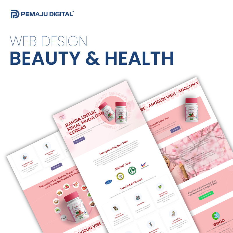 Web Design & Development - Beauty & Health