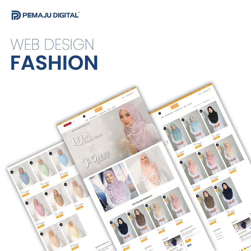 Web Design & Development - Fashion