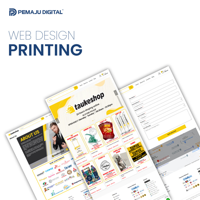 Web Design & Development - Printing