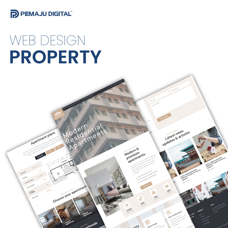 Web Design & Development - Property