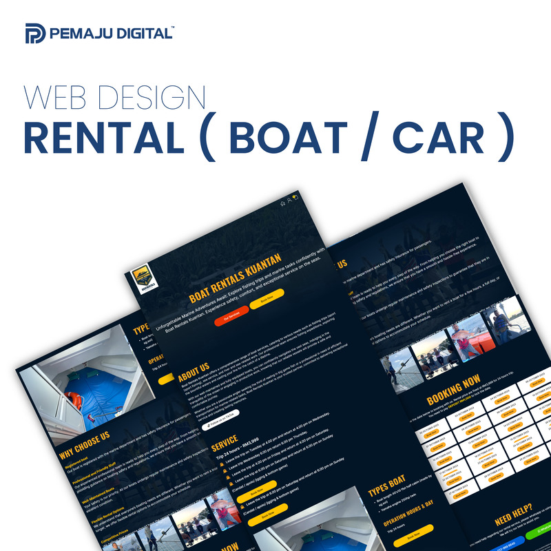 Web Design & Development - Car Rental