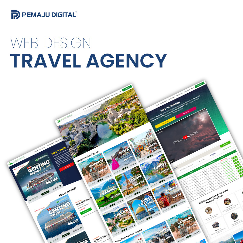 Web Design & Development - Travel Agency